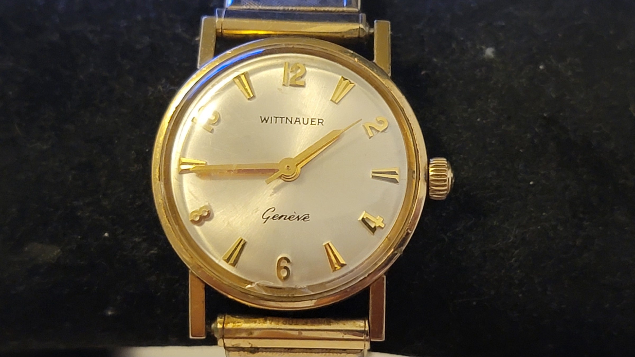 Vintage Wittnauer Geneve 10K Gold Filled Swiss Made Manual 