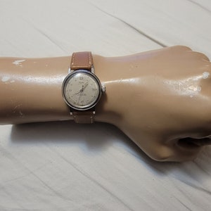 Vintage Wyler Incaflex WW2 Stainless Steel Military Manual Wind Men&#39;s Watch