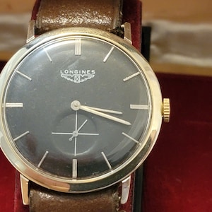 Vintage Longines &quot;President Mckinley&quot; 14K Yellow Gold Manual Wind Men&#39;s Watch