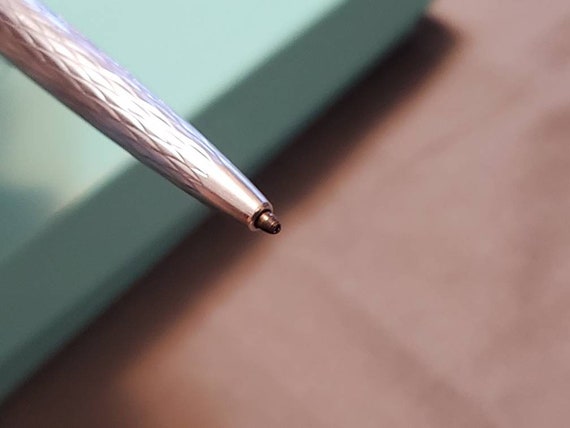 Tiffany & Co. Sterling Silver Diamond Pattern Purse Pen Tiffany & Co. Sterling Silver Diamond Pattern Purse Pen
