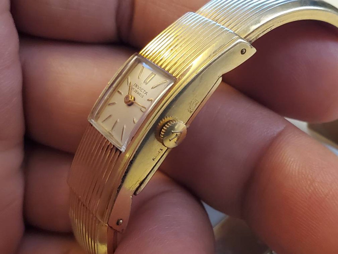 invicta rectangular watch