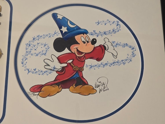 ミッキーの魔法使い 限定版アート 楽天市場】【取寄せ】 ディズニー Disney US公式商品 ミッキー