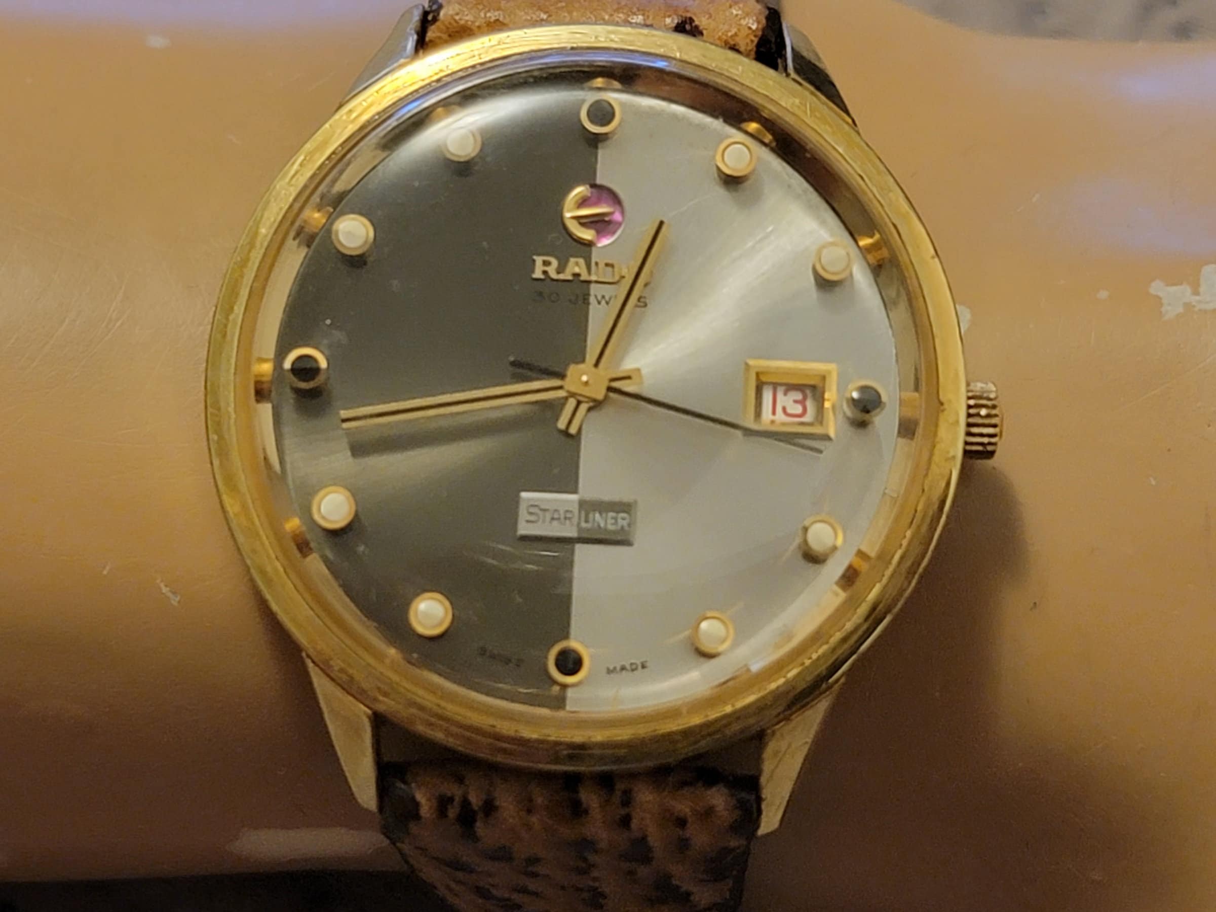 2024 お歳暮【公式】 - 人気ブランド Vintage Rado Starliner Gold Plated Day/night Dial Automatic 時計