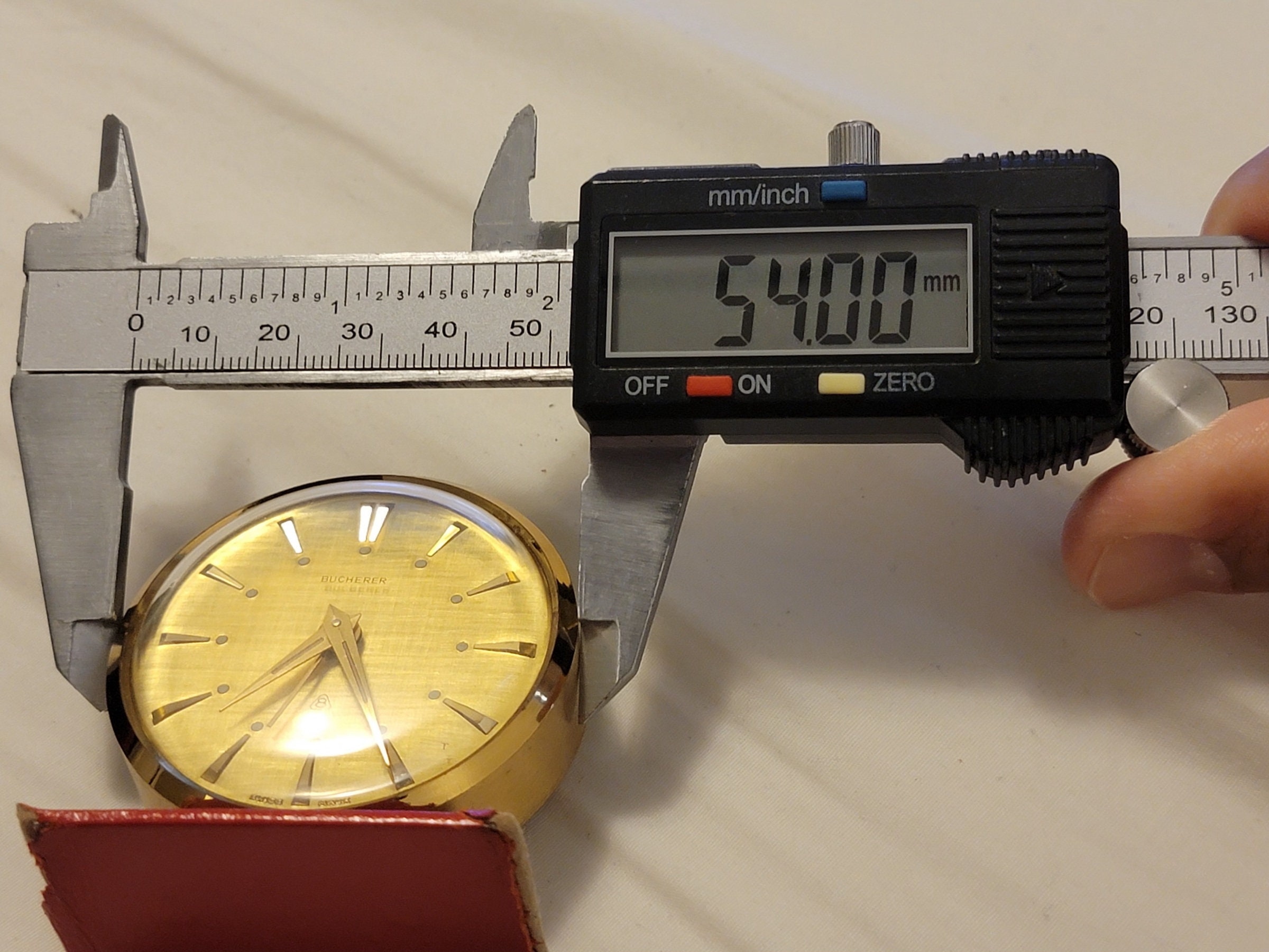 Vintage Bucherer 8 Brass Alarm Manual Wind Travel Clock - Etsy