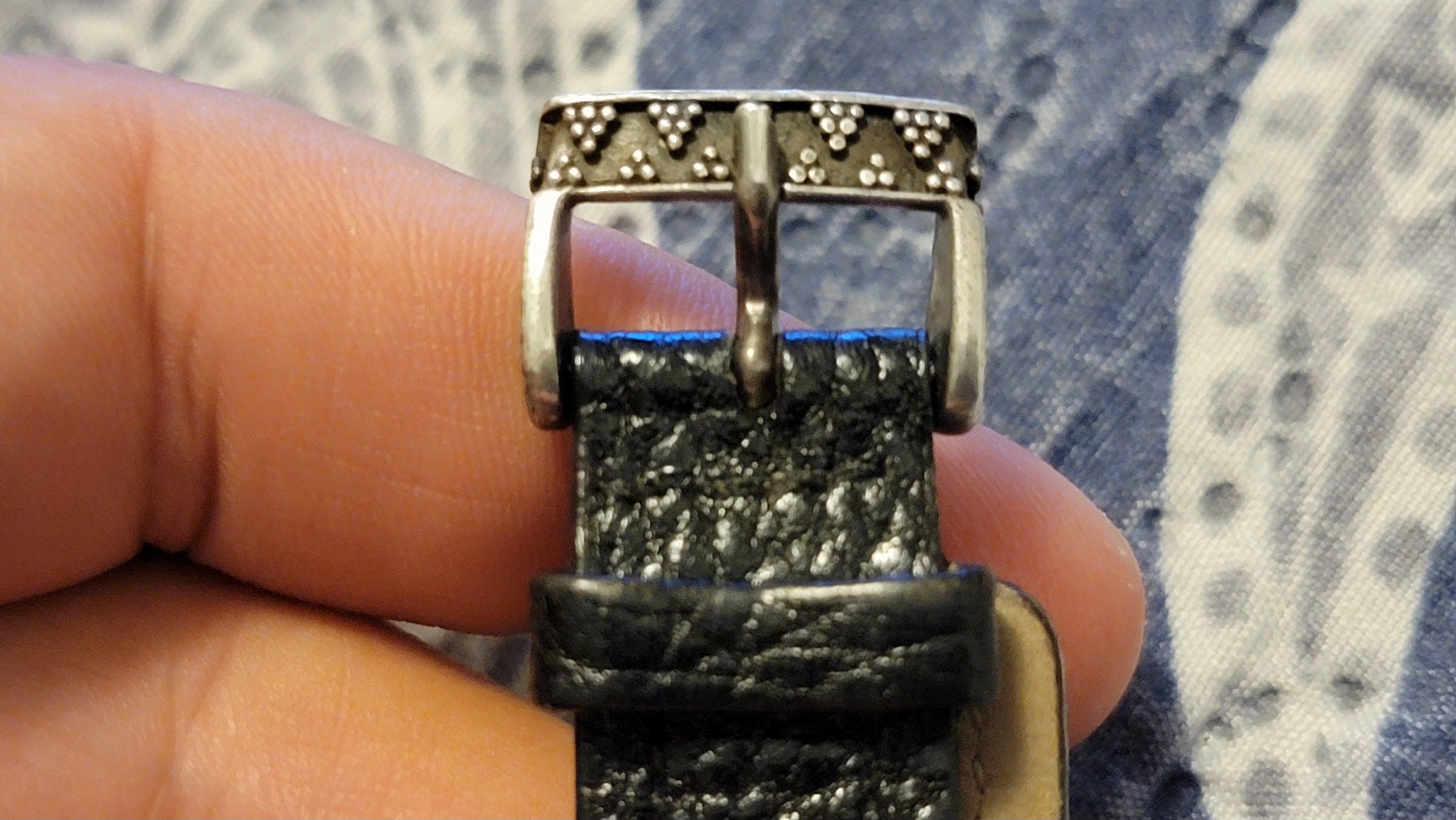 Vintage John Hardy Sterling Silver Swiss Made Quartz Men