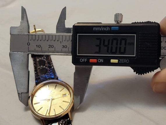 Rare Vintage Wittnauer Geneve 6533C11AG/D11AG Gold Plated