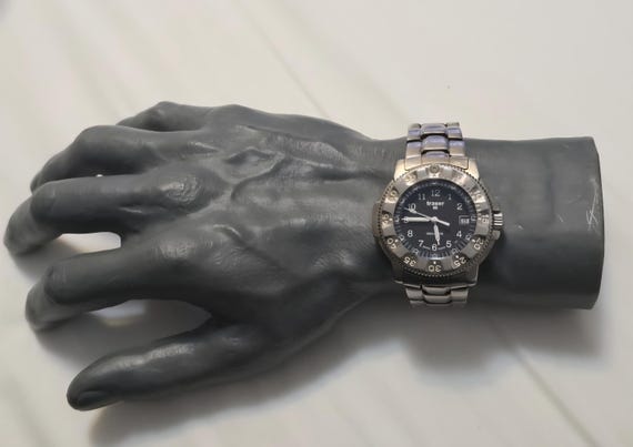 Vintage Traser H3 Commander P6506.670.32.01 Titanium Military Diver Quartz Men's Watch