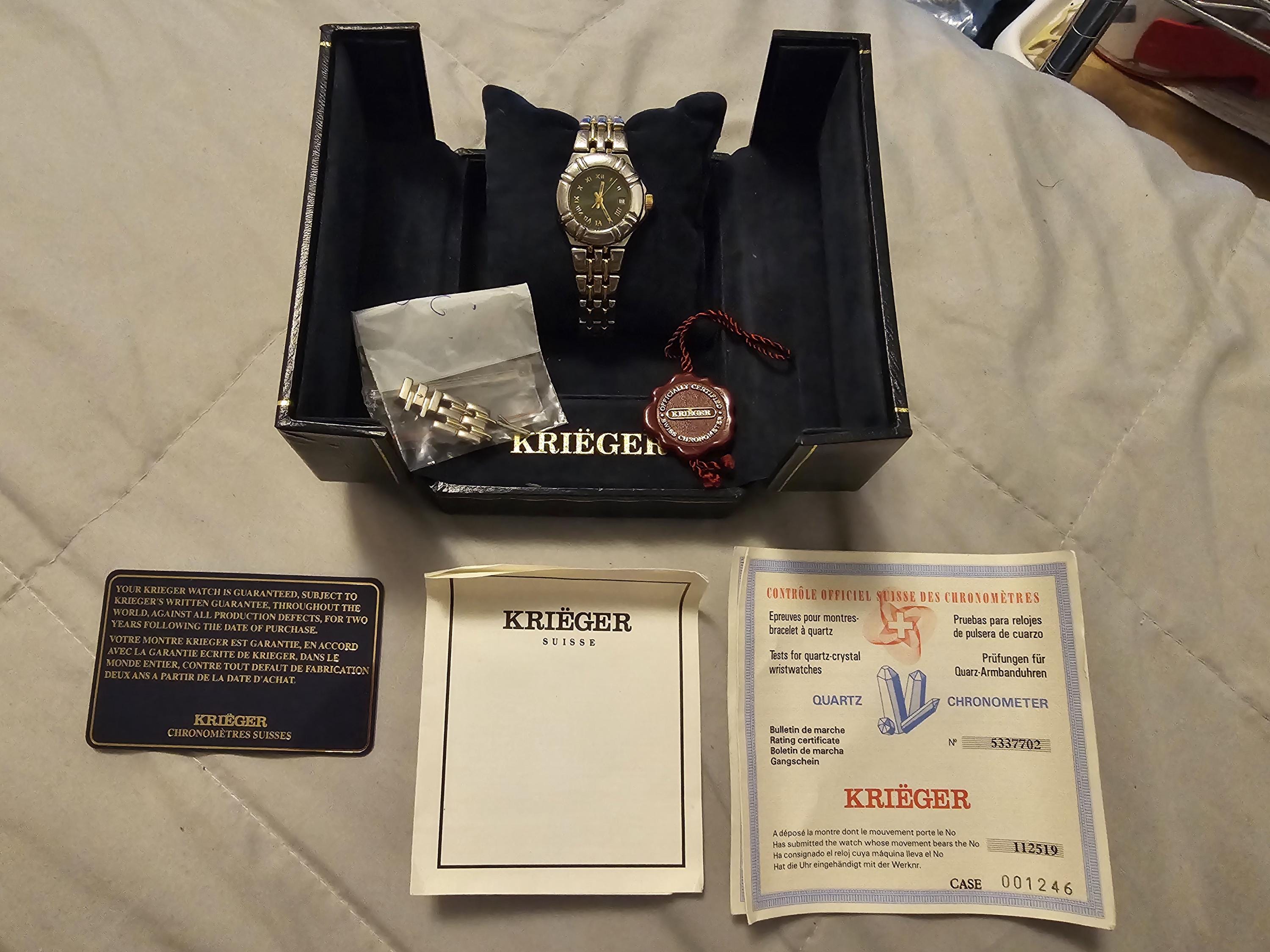 ブランドのギフト Krieger Watch - Etsy その他