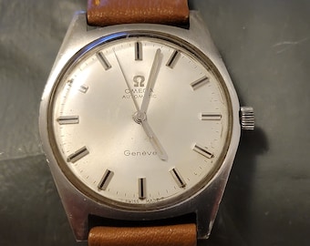 ぬ*様 OMEGA Geneve 自動巻き メンズ 腕時計 165.041 ヴィンテージ オメガ ジュネーブ Ref.165.041 ステンレススチール