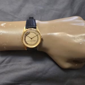Vintage Southern Pacific Daylight Railroad Train Second Hand Quartz Men&#39;s Watch