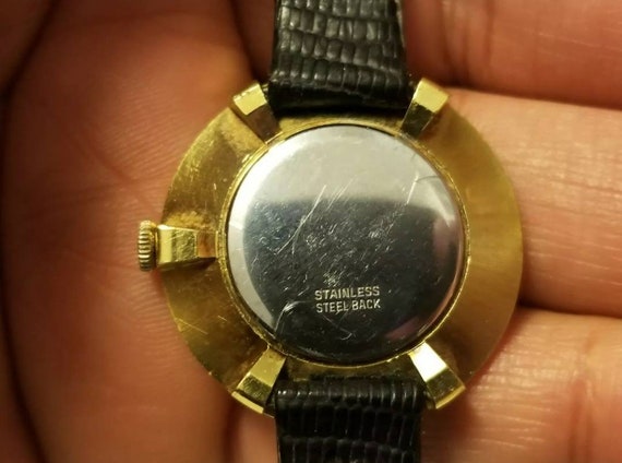 CONSUL 腕時計ヴィンテージ手巻き 希少なヴィンテージ Consul スイス製 ブルーダイアル 手巻き