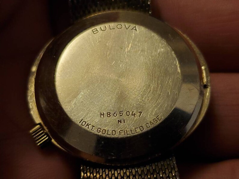 Rare Vintage Bulova Accutron 10K G.F. Tuning Fork Ladies Watch | Etsy