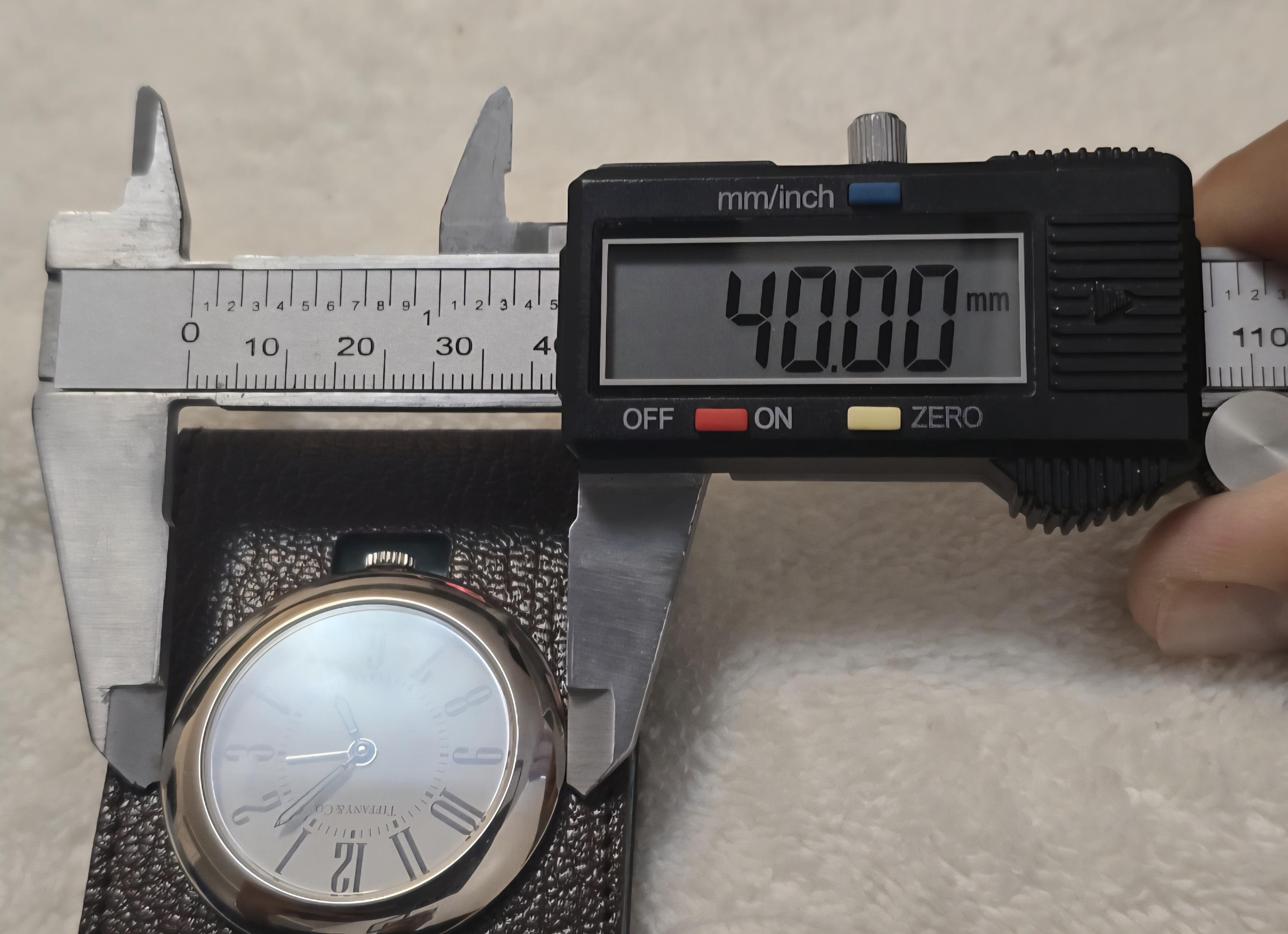 Rare Tiffany & Co Stainless Steel Alarm Quartz Travelling Clock