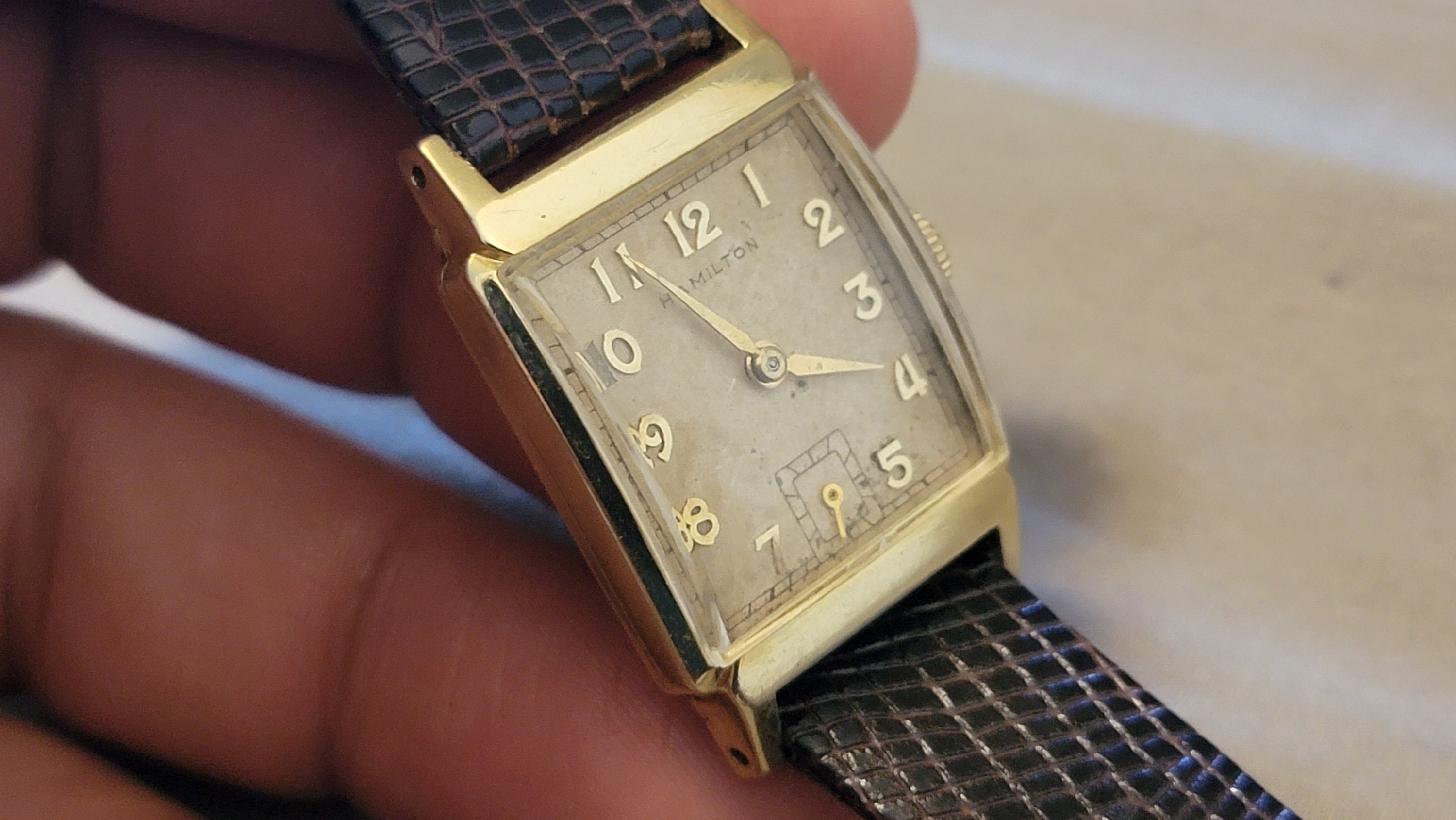 ヴィンテージ ハミルトン セドリック 14K ゴールドフィルド ヴィンテージ ハミルトン セドリック 14K ゴールドフィルド
