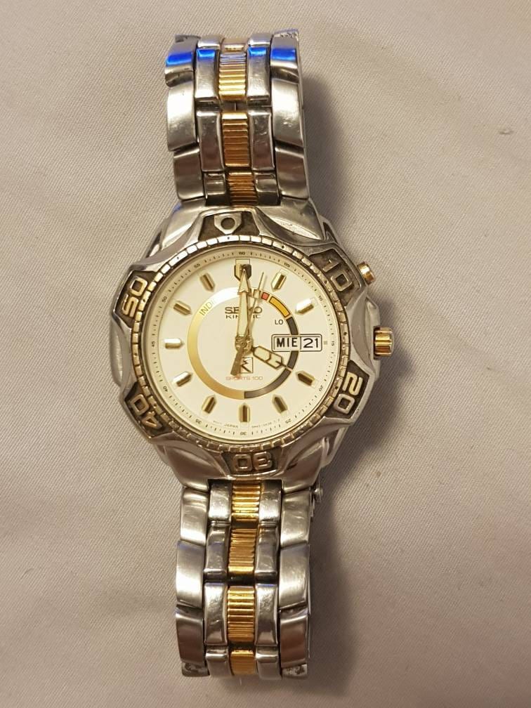 Seiko kinetic 100m precio sale