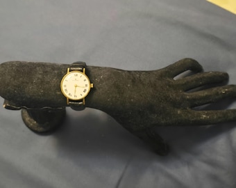 Rare Vintage Bucherer Gold-Plated Swiss-Made Manual Wind Ladies Watch