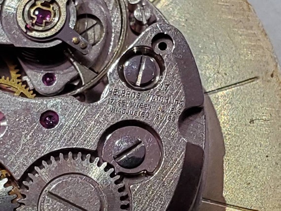 Helbros pocket watch shop 17 jewels