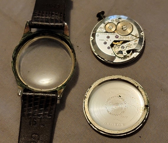 Montre-bracelet Benrus Mizpah Pour Homme Avec étui 10k RGP - Vintage, Occasion