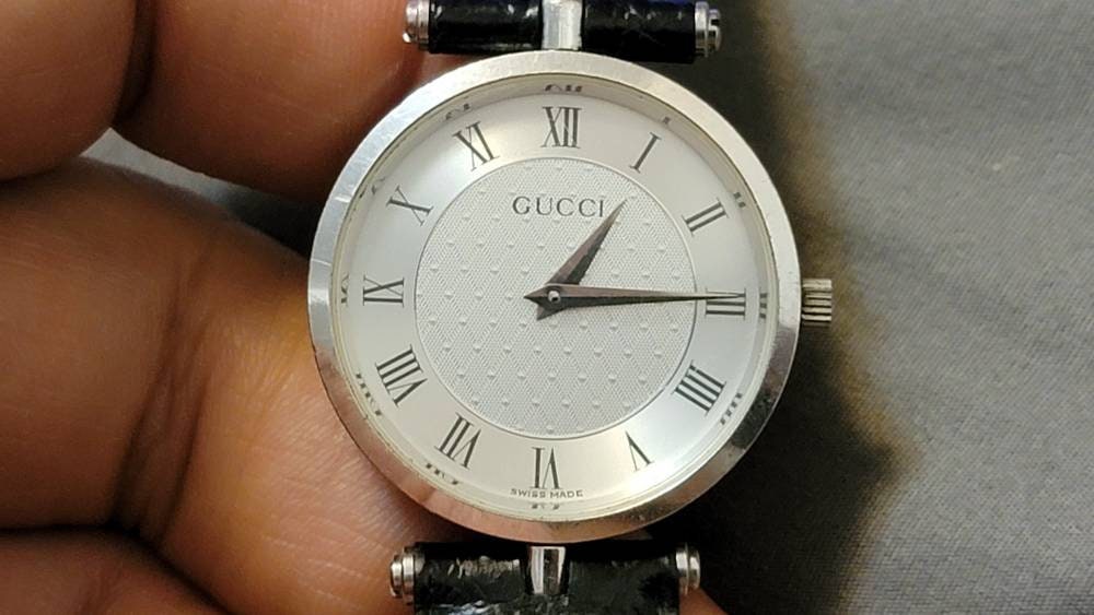 Vintage Gucci 2040M Stainless Steel 