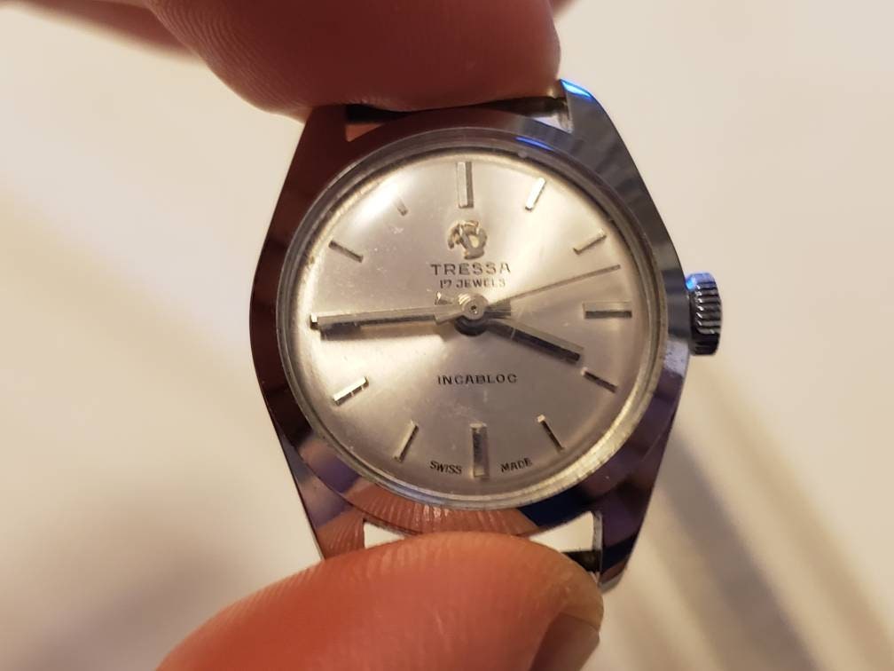 Vintage Tressa 17 Jewels Manual Wind Ladies Watch - Etsy