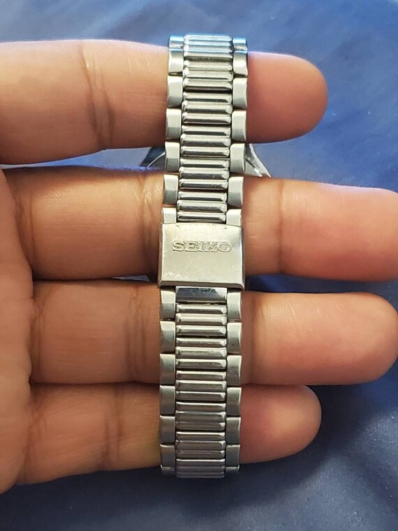 Vintage Seiko 8m25 8030 Stainless Steel Chronograph Dancing Etsy