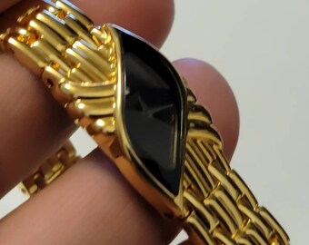 16 akiya 200 金色 Buy Rare Vintage Seiko 4N00-6411 Asymmetrical Gold Plated