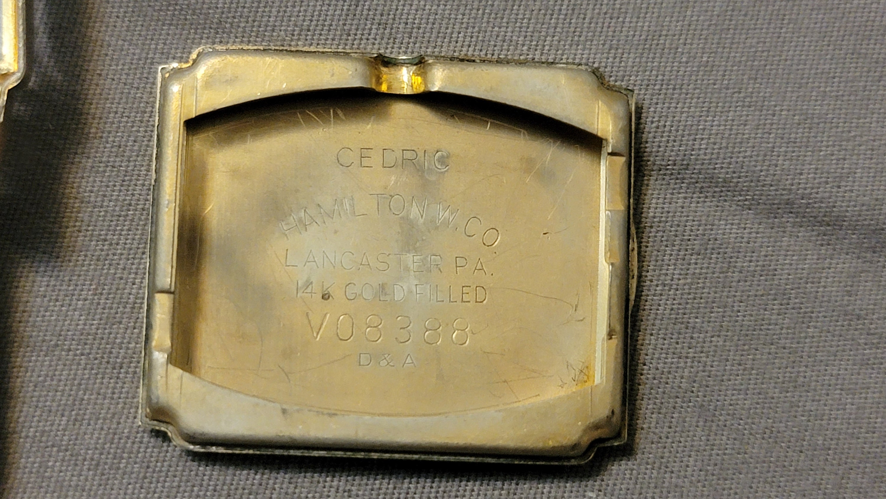 ヴィンテージ ハミルトン セドリック 14K ゴールドフィルド ヴィンテージ ハミルトン セドリック 14K ゴールドフィルド