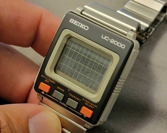 SEIKO UC-2000 デジタル腕時計希少 セイコー 腕コン Yahoo!オークション -「seiko 腕コン」の落札相場・落札価格