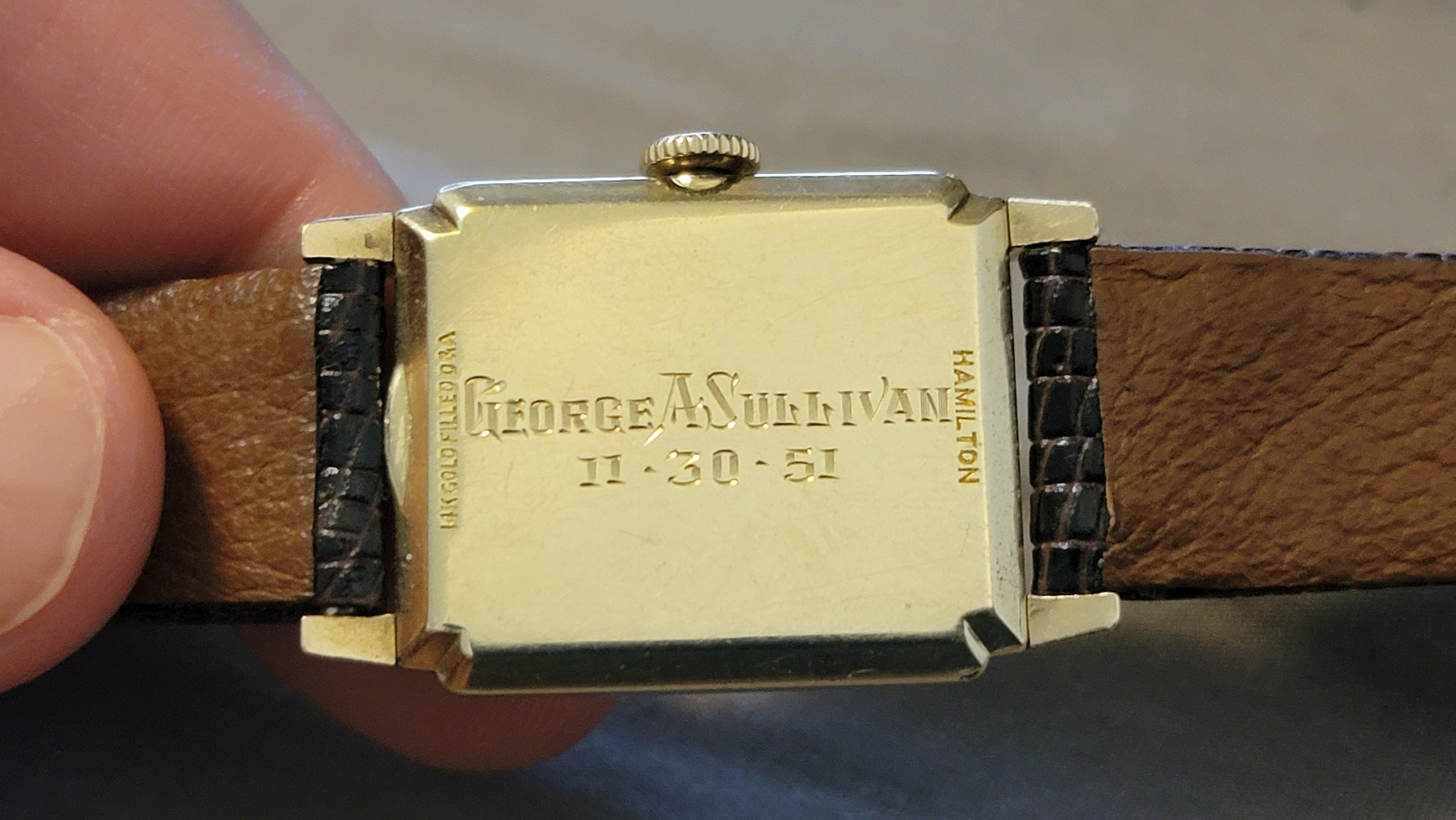 ヴィンテージ ハミルトン セドリック 14K ゴールドフィルド ヴィンテージ ハミルトン セドリック 14K ゴールドフィルド