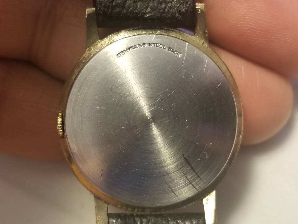 Vintage Helbros Gold Plated Manual Wind Men's Watch Etsy