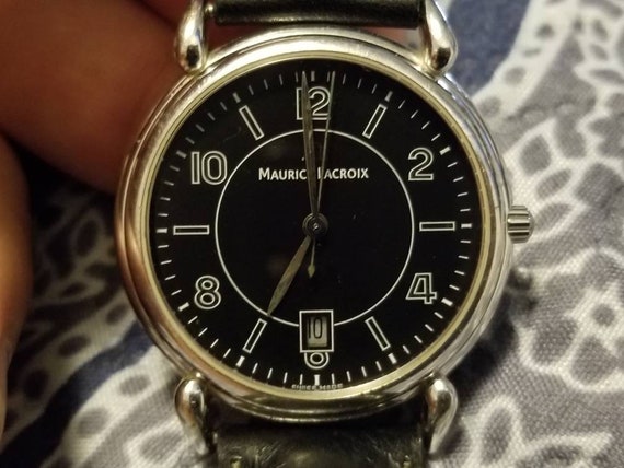 Zeldzame Vintage Maurice Lacroix 69810 Quartz heren horloge | Etsy Nederland