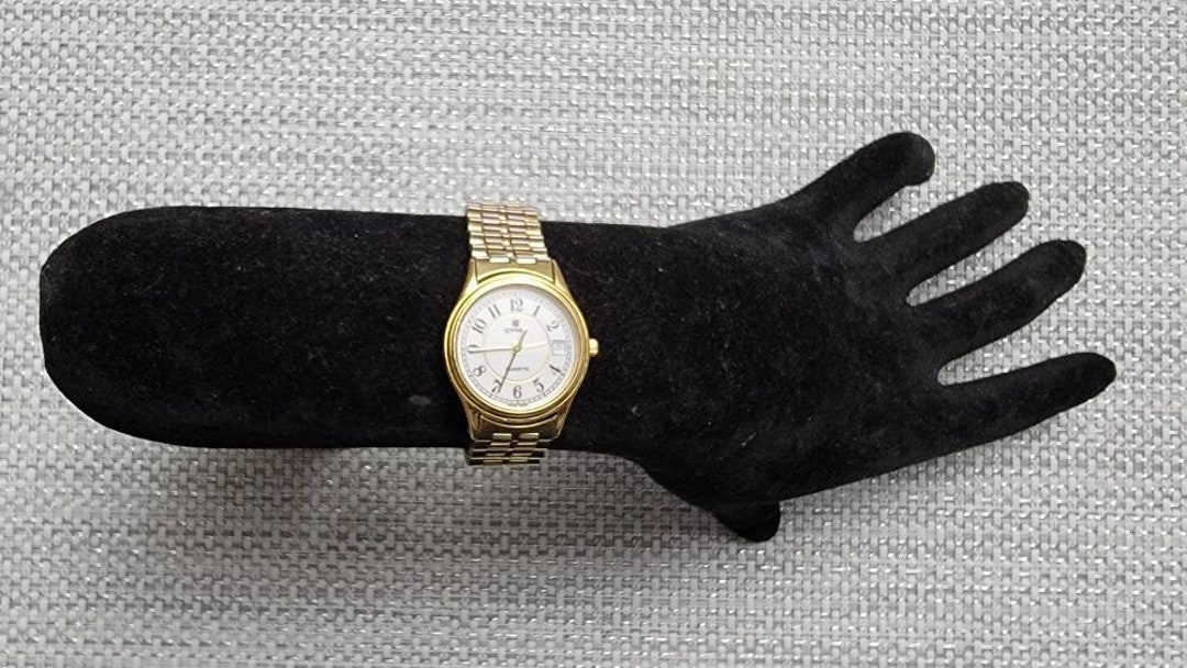 CYMA 腕時計　レディース Cyma 18K ゴールドメッキ クォーツ レディース腕時計 - Etsy 日本