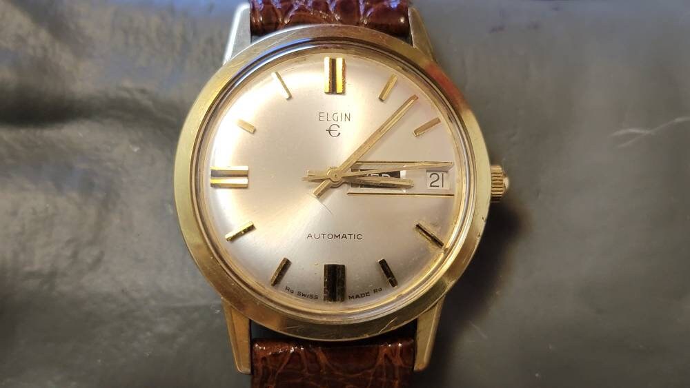 Elgin mechanical watch cheap