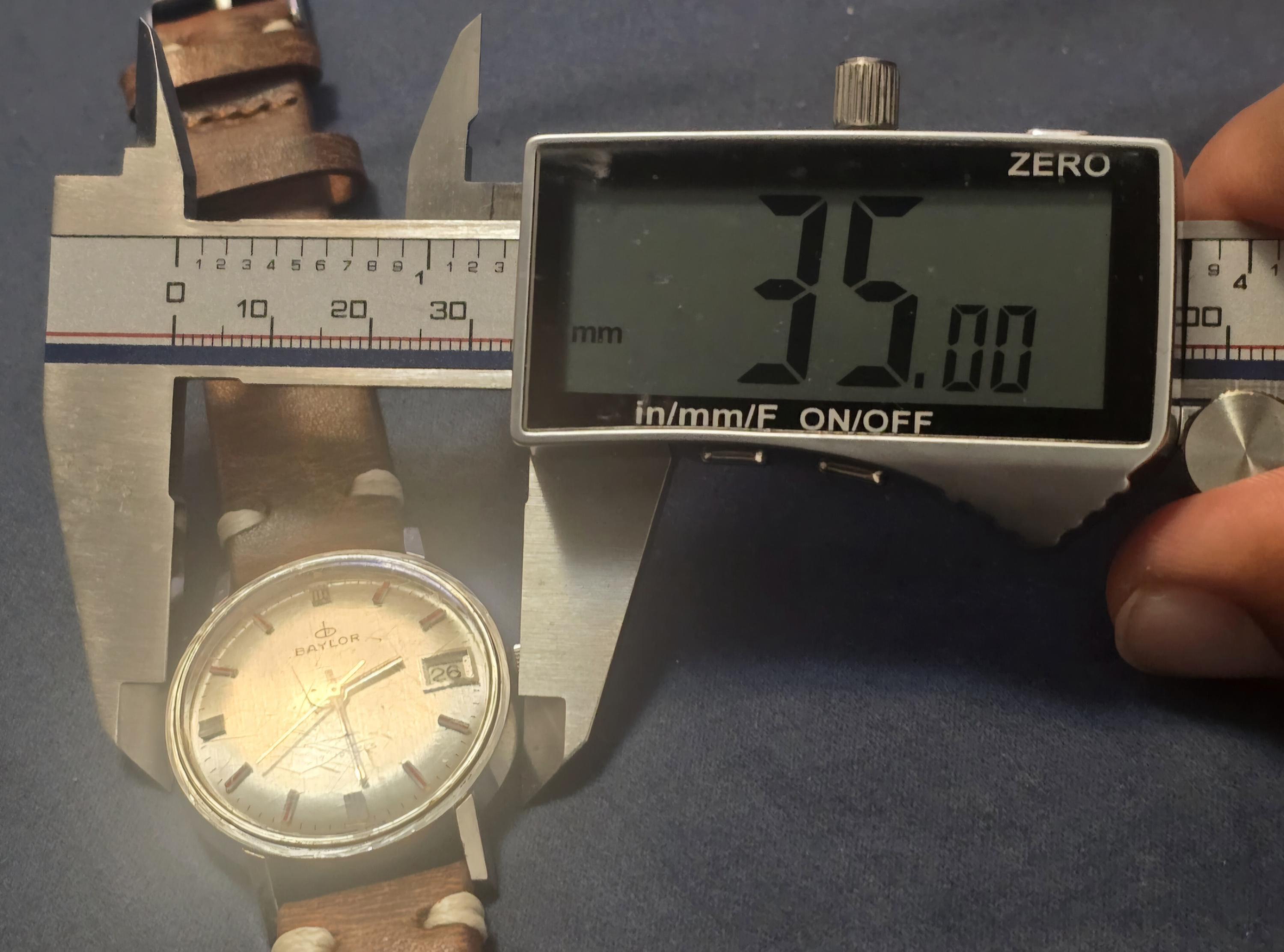 Vintage Baylor Stainless Steel Manual Wind Men's Watch - Etsy