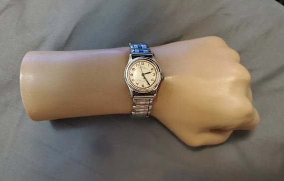 Rare Vintage Mido Multifort Super Automatic Bumper Military Men s