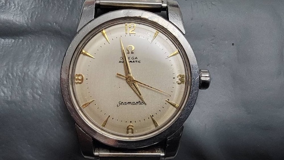 Vintage Omega Seamaster Stainless Steel Cal.354 Automatic Bumper Men s Watch Etsy