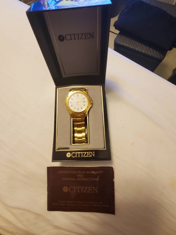 69%OFF!】【69%OFF!】CITIZEN Limited Vintage Watch 14K Gold 腕時計