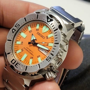 seiko orange monster diver