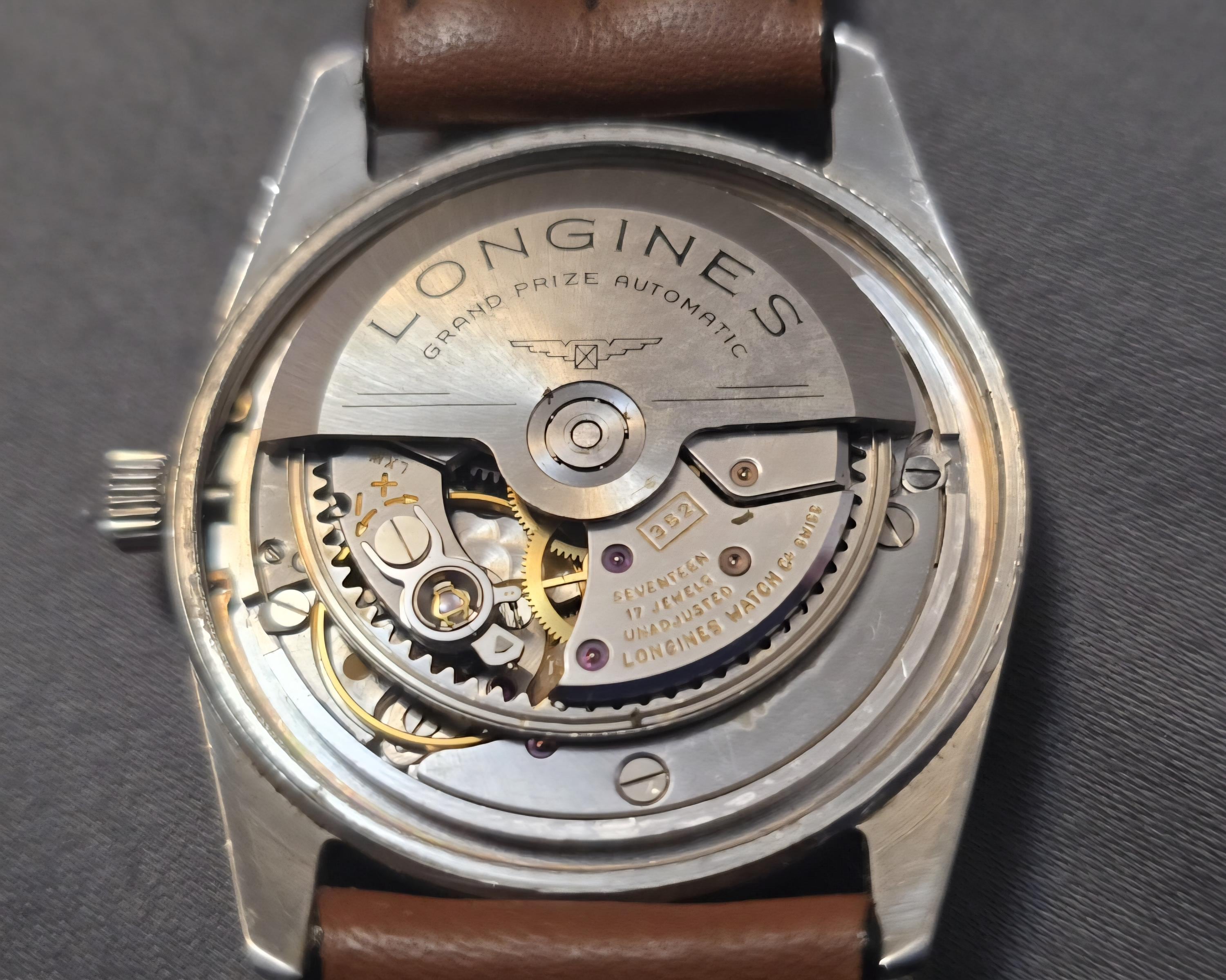 Vintage Longines-wittnauer Grand Prize Ref:2536-350 Stainless