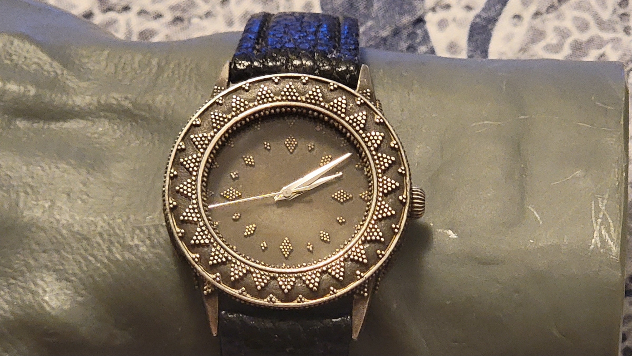 Vintage John Hardy Sterling Silver Swiss Made Quartz Men