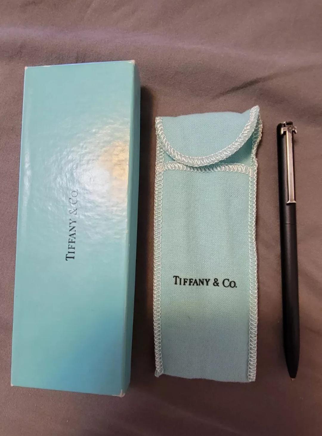 ドイツ製◆ティファニー高級ボールペン ブルーラッカーパース Tiffany&Co ドイツ製◇ティファニー高級ボールペン ブルーラッカーパース