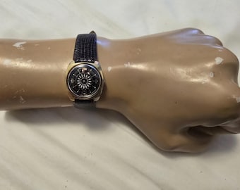 Vintage Ernest Borel by Synchron Kaleidoscope Mystery Cocktail Automatic Ladies Watch