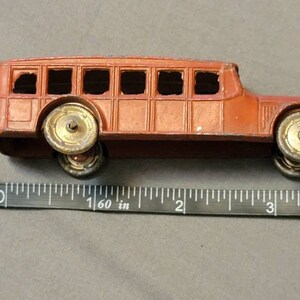 Tootsie Toy 1927 Fageol Bus original ,très bon état car autobus dinky