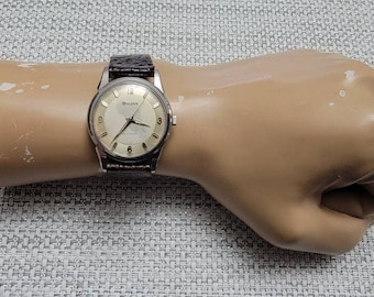 Vintage Bulova M3 Stainless Steel Germany Made Automatic Men's Watch