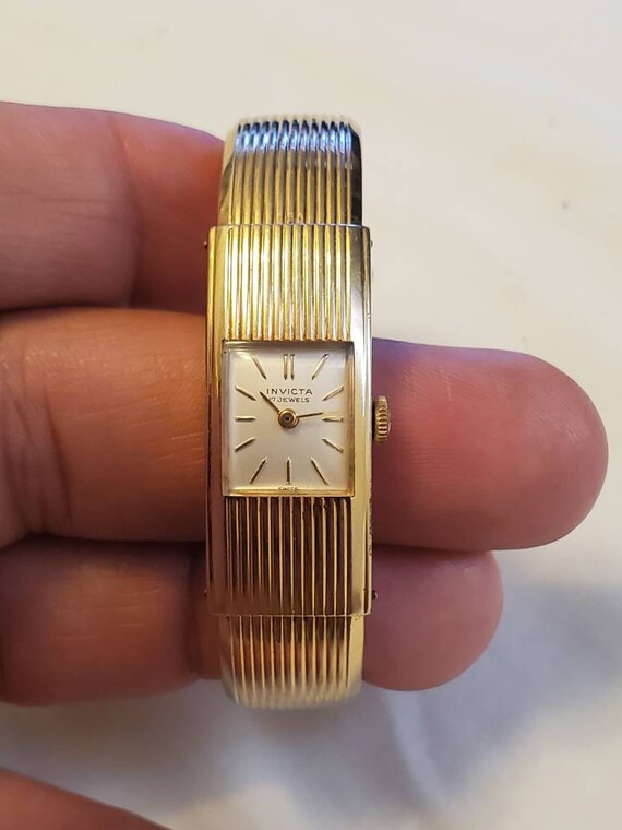 invicta rectangular watch