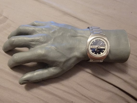 Rare Vintage Tissot T12 Stainless Steel Day date Automatic Men s