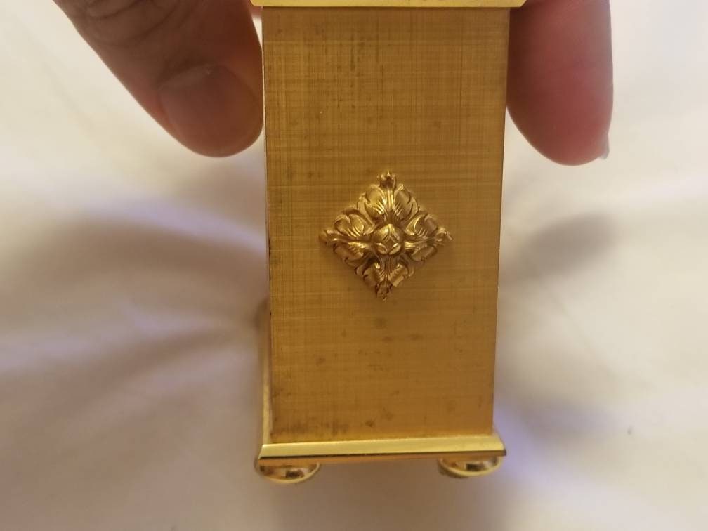 Rare Vintage Imhof Bucherer Swiss Made Brass 8 Day Alarm Clock - Etsy