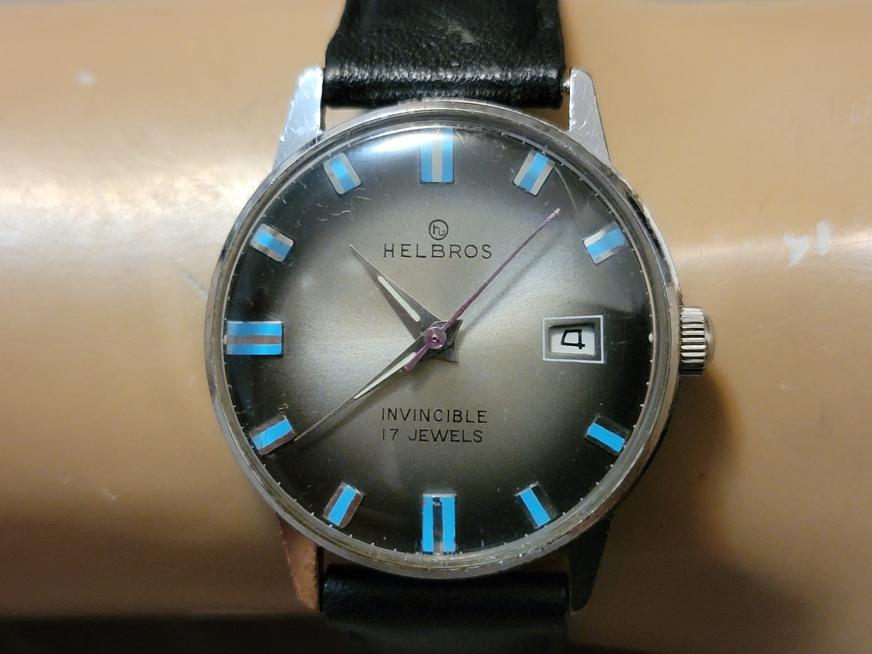 Helbros invincible 17 jewels cheap