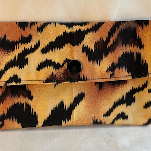 Tiger Snap Wallet - Beautiful,  Fierce,  and Yet Soft