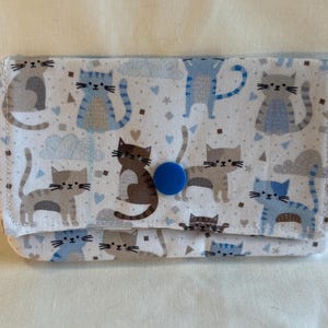 Cats Snap Wallet - A tribute to our feline friends.